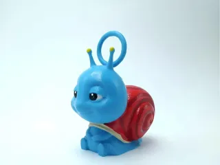 🐌 Snail Keychain – Cute Slow Buddy 3D Printable