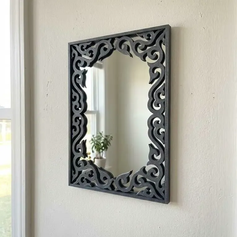 Classic baroque photo frame