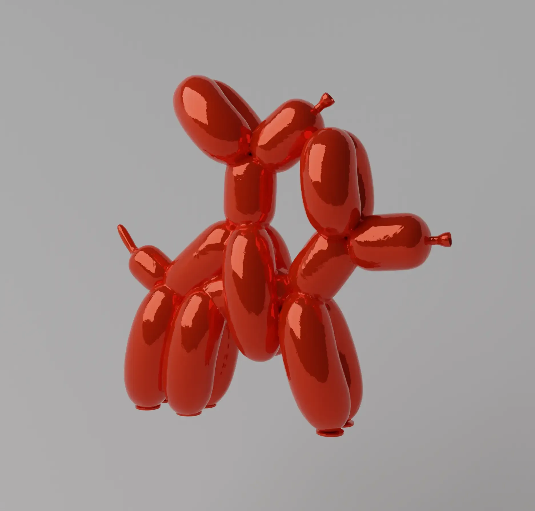 Humpek Balloon Dog Art Toy Fan Art