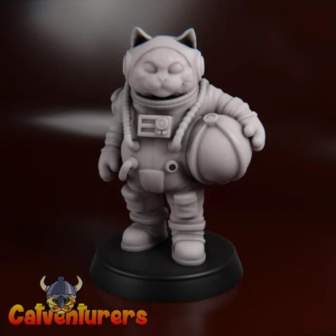 Commander Edgar P. Michi, Fearless Cosmonaut Cat