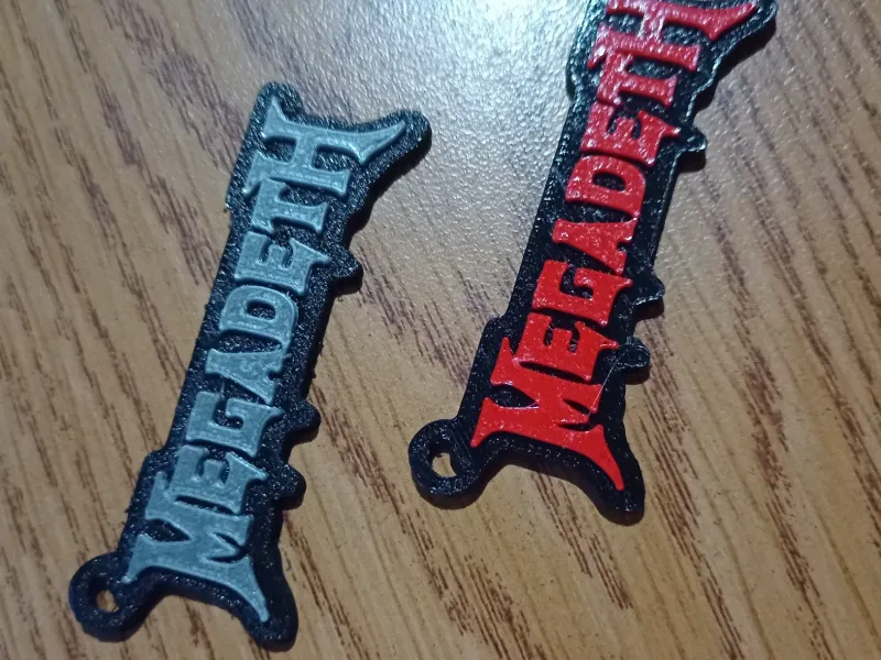 MEGADETH KEYCHAIN - LLAVERO