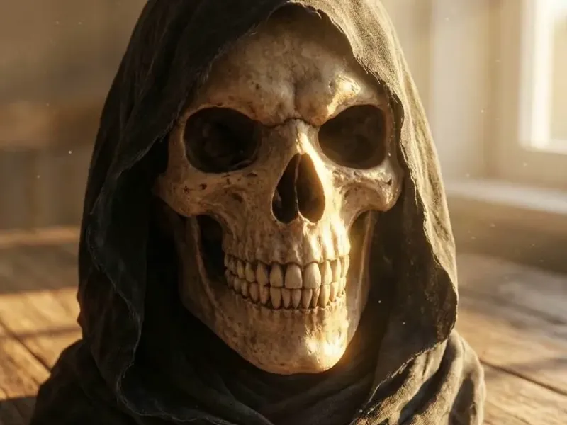 Intimidating Skeleton Skull