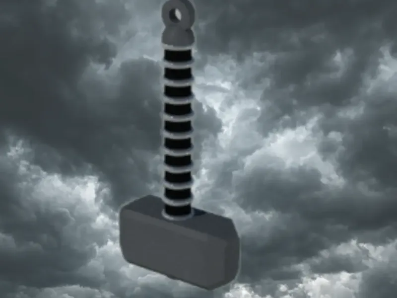 THOR'S MALLET KEYCHAIN