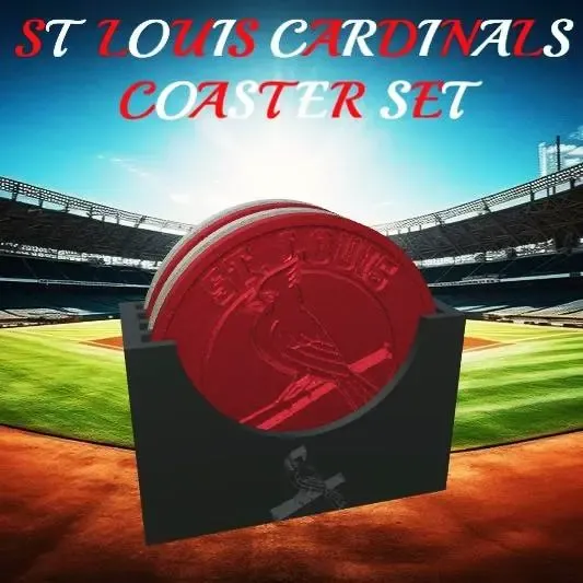 St. Louis Cardinals Coaster Set (MLB)
