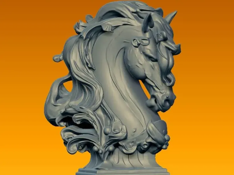 Decorative Horse Model statue - 3D print