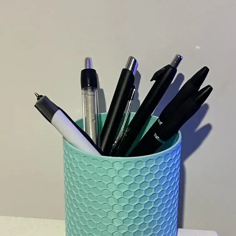 Multifunctionele beker met textuur