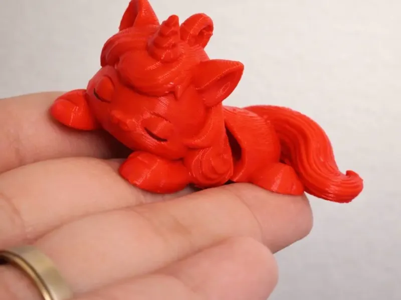 llavero unicornio flexy