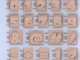 3D name from letters - Comic Font-3