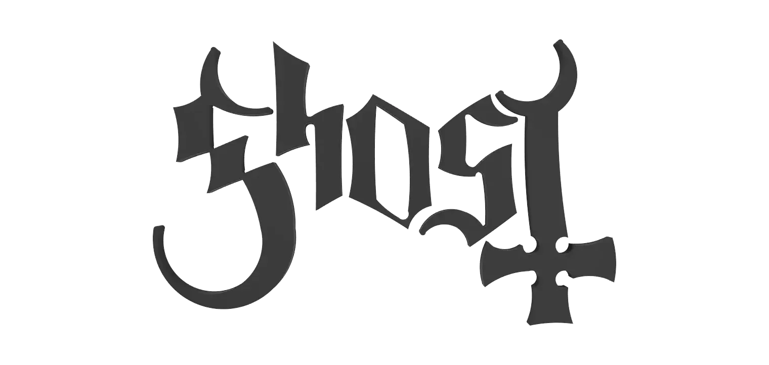 Ghost Band Logo Wall Art