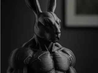 shredded rabbit