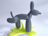 Cane con palloncino-6