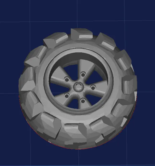 Tire buttons 