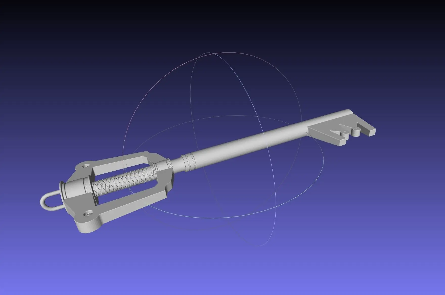 Kingdom Hearts Keyblade Printable Assembly