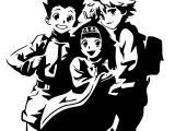 Hunter X Hunter stencil-0