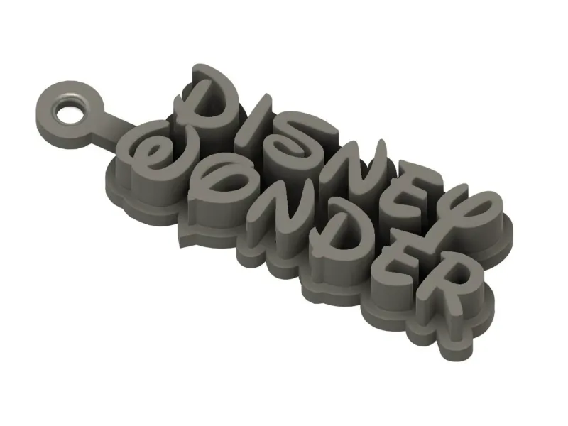 Disney Wonder Keychain / Keyring