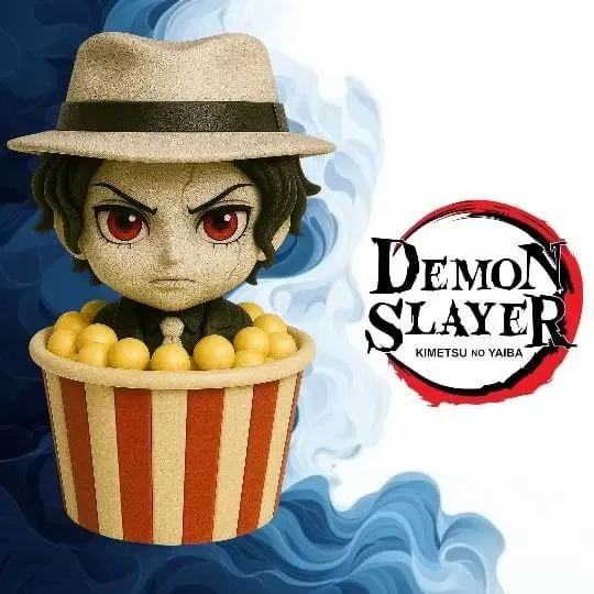 demon slayer muzan kibutsuji popcorn
