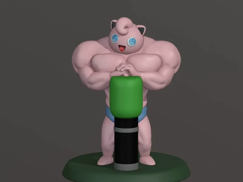 Jigglypuff ultra Swole / mamadisimo