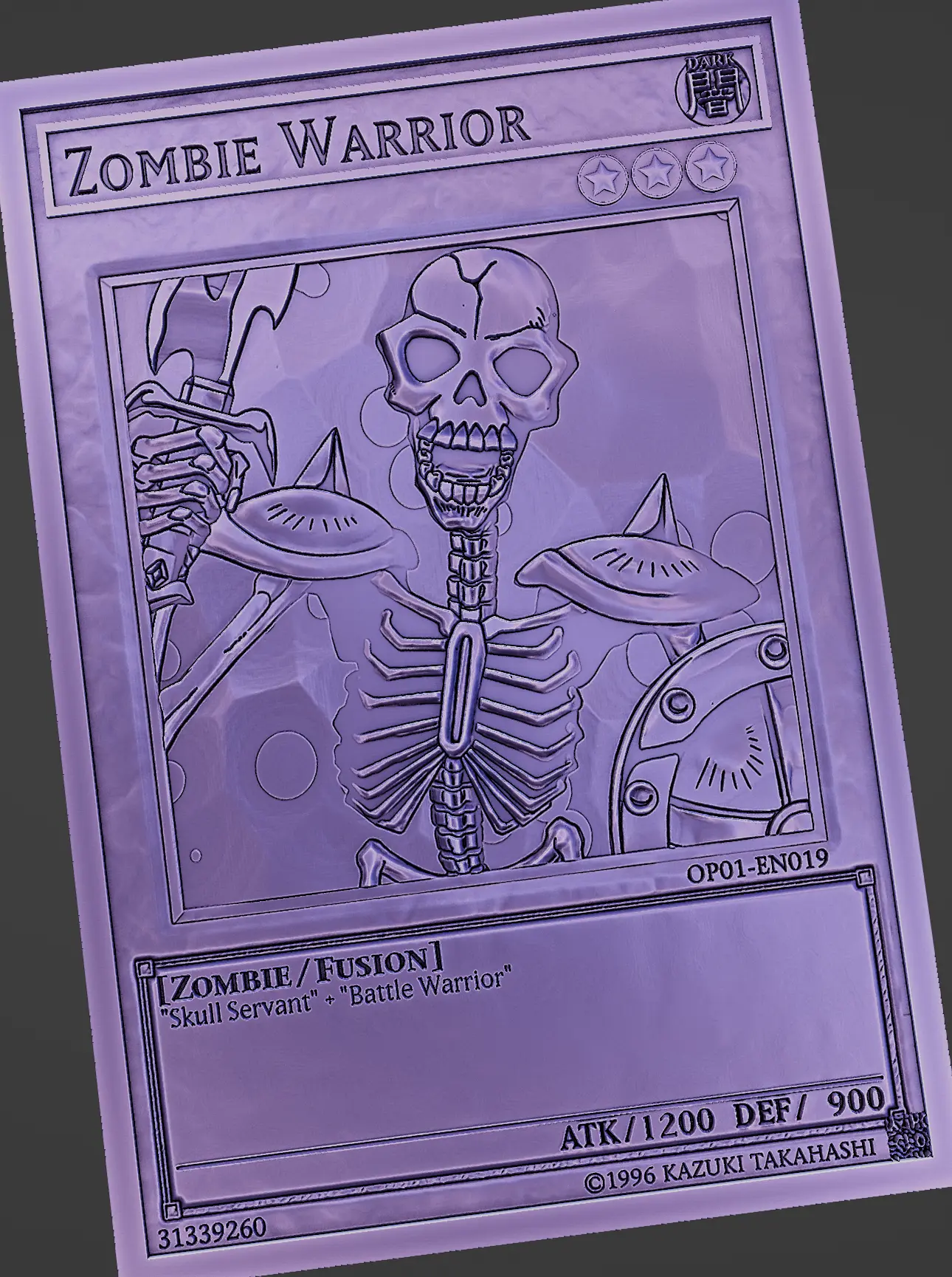 zombie warrior - yugioh