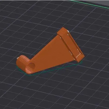 3D printed nozzle cleaner holder
