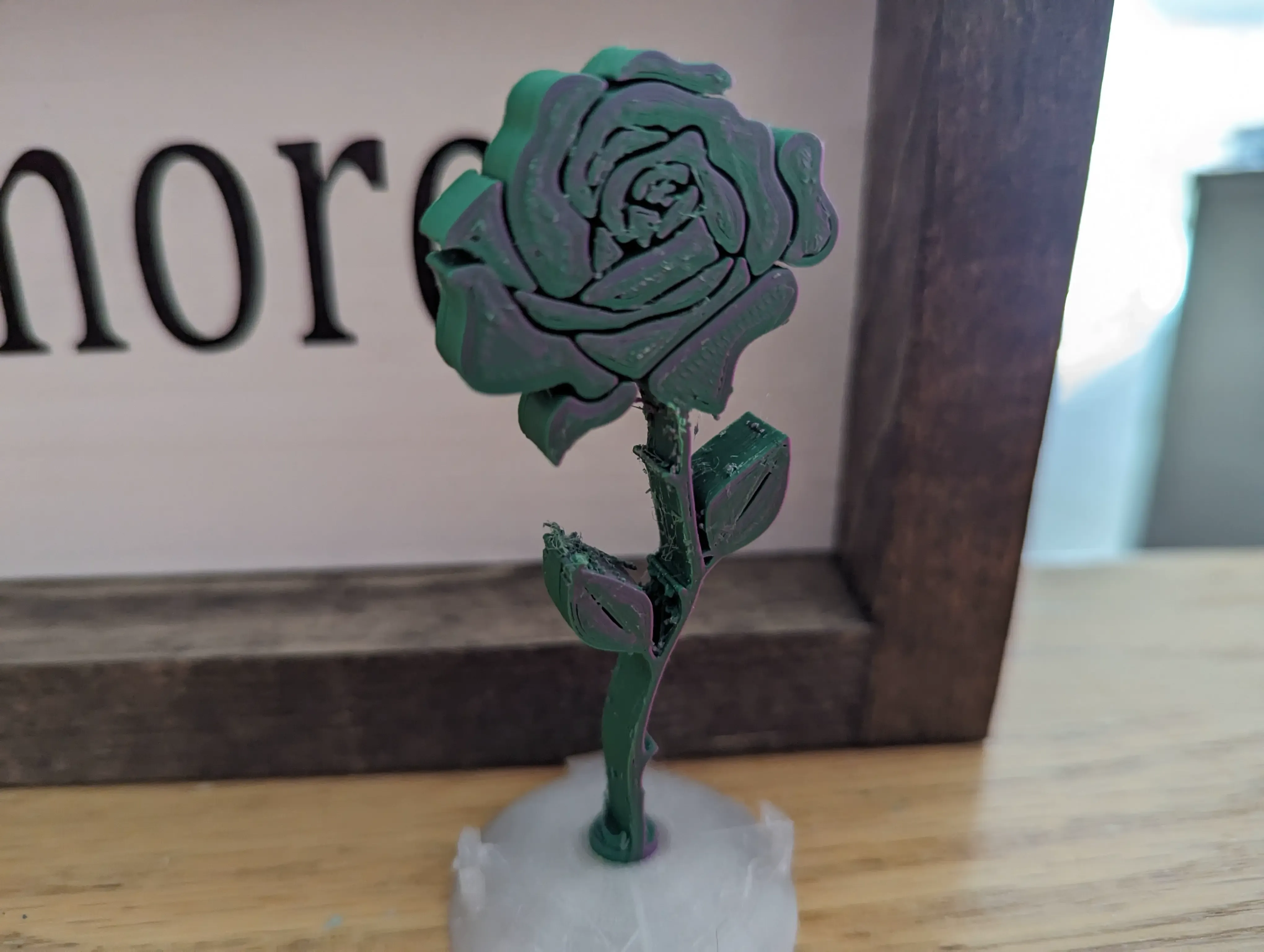 #QuickPrint - Rose with Stand