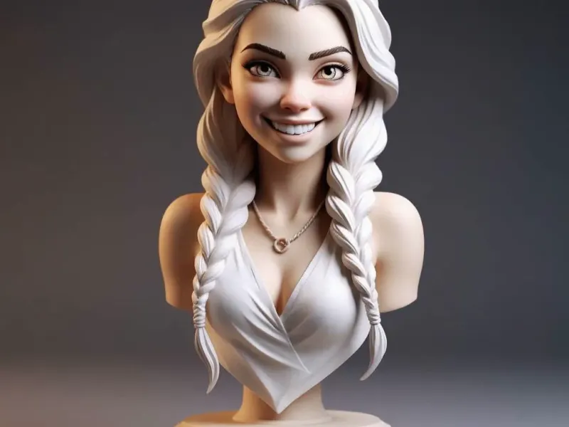 Busto di Jinx " Arcane "