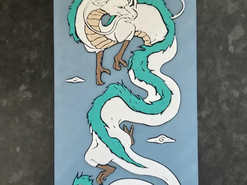 Haku Spirited Away Art