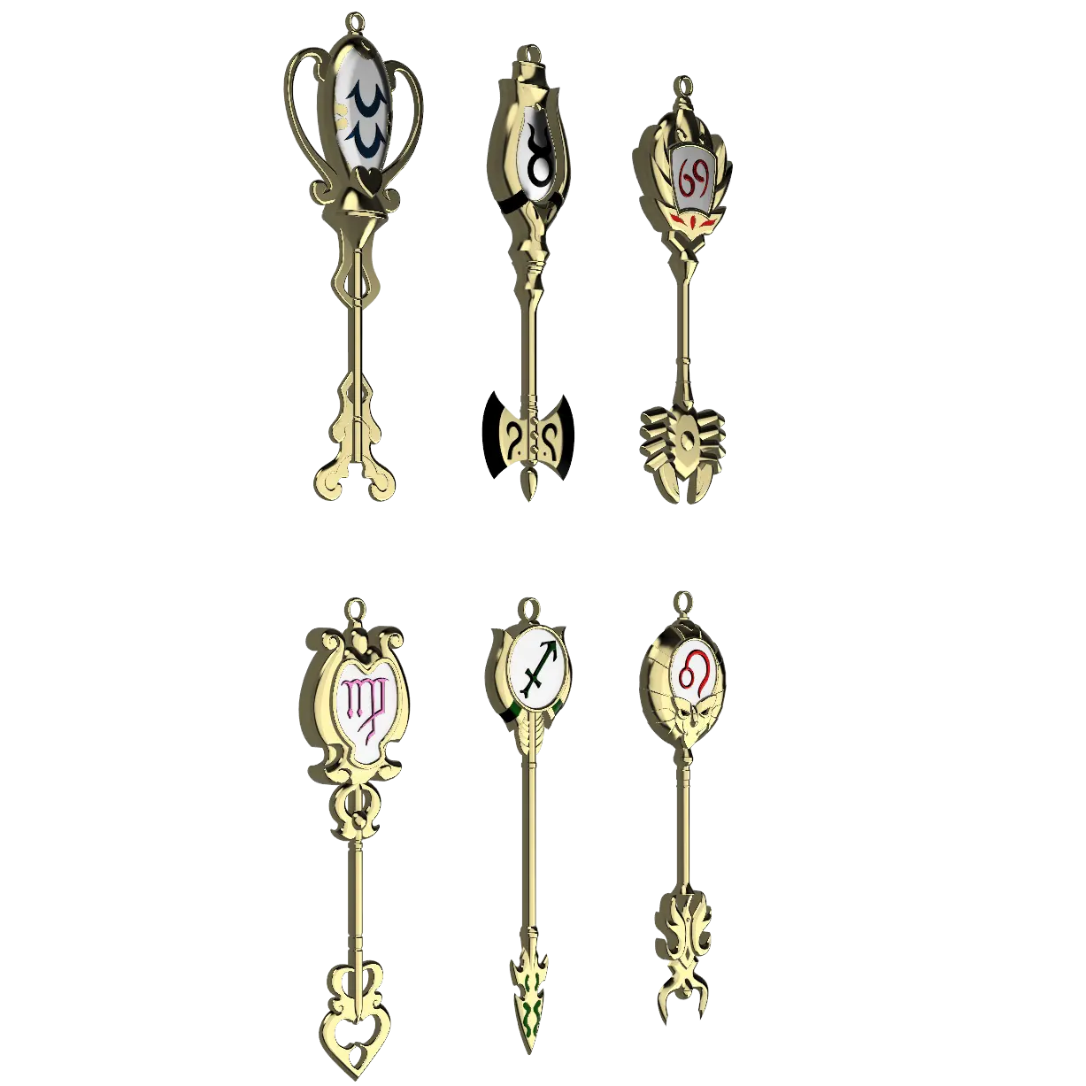 Chiavi dello Spirito Celeste (confezione) Fairy Tail
