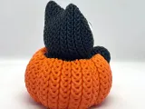 Knitted Pumpkin Cat-3