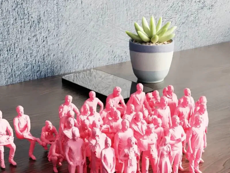ミニチュア人物のスーパーコレクション – 194体