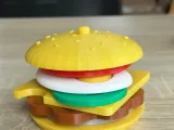 Montessori Hamburger Sorting and Stacking Toy-2