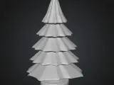 Low Poly christmas three-0