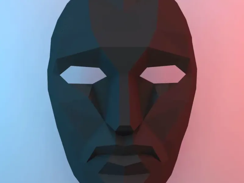 Mascara el jefe "el juego del calamar"