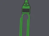 Champagne Bottle - Paperclip v1-0
