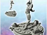 Alien creature with multiple tentacles (12) - science fictio-1