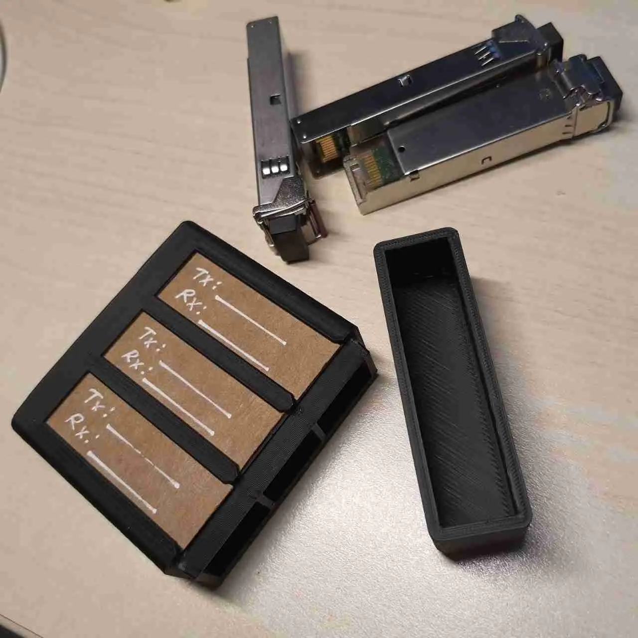 Box for SFP modules