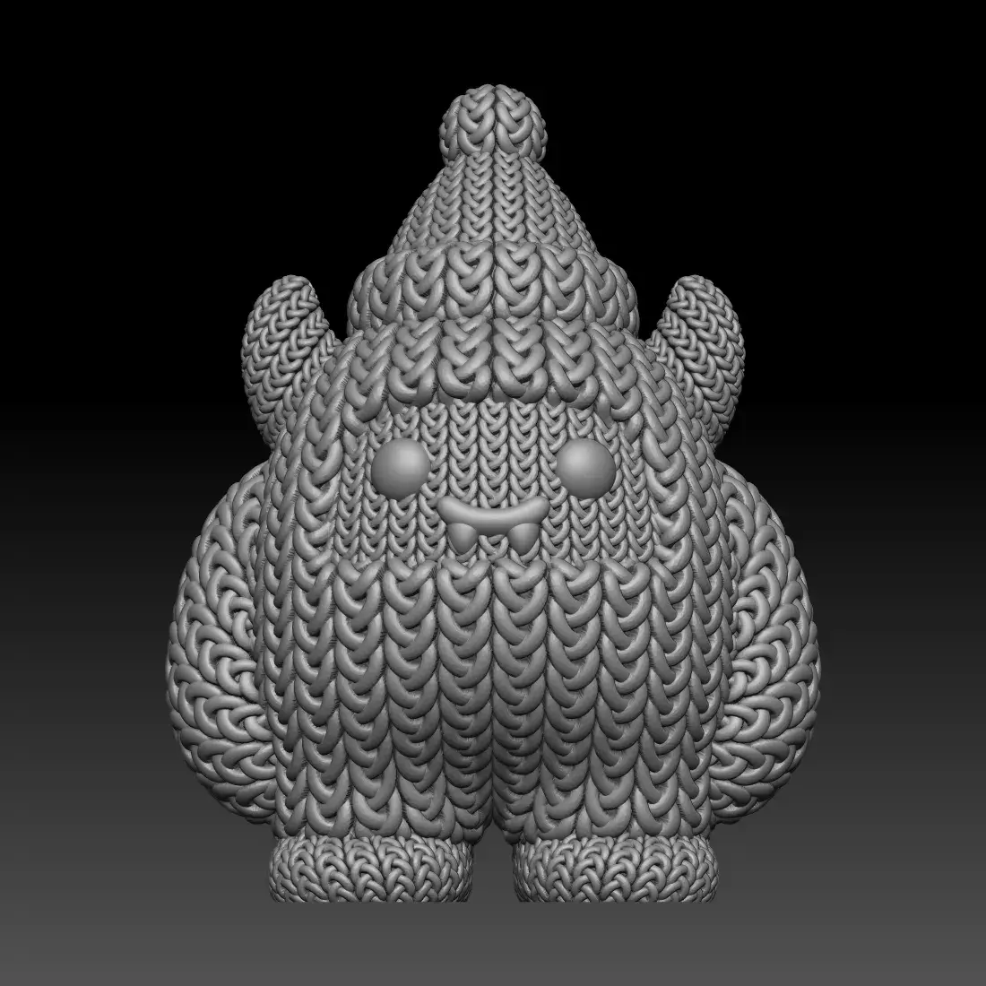 Knitted Yeti