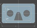 google cardboard base model-3