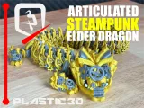 Steampunk Dragon Elder — The Seamless Clockwork Legend-5