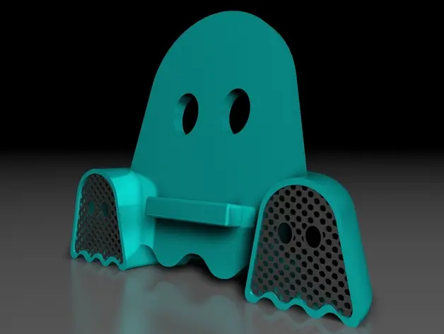 GhostlyVinyl - Phone amplifying dock