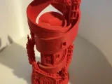 Gothic paper serpent tower-4