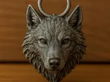 Wolf keychain-0