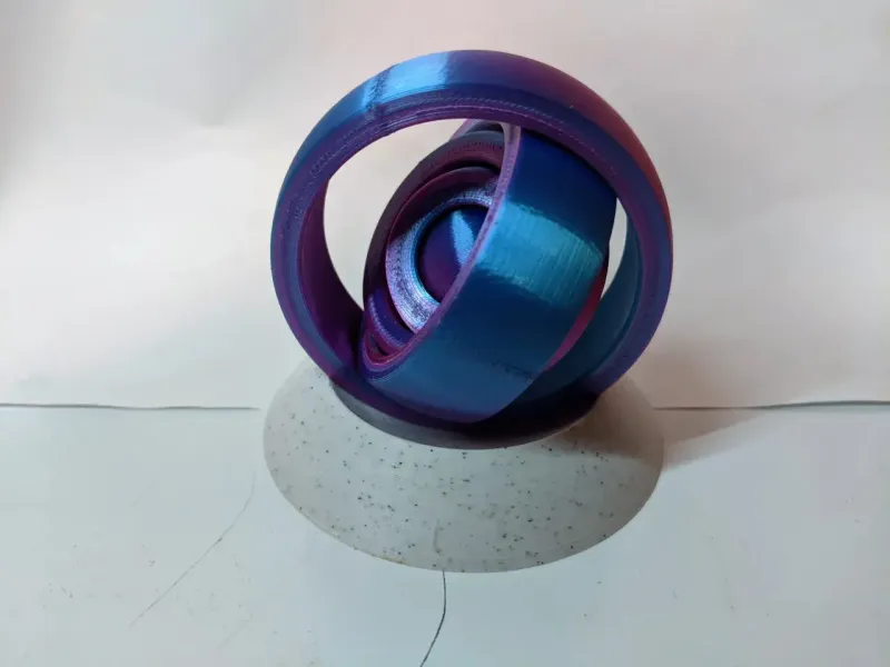 Suporte para Brinquedo de Anéis Giratórios