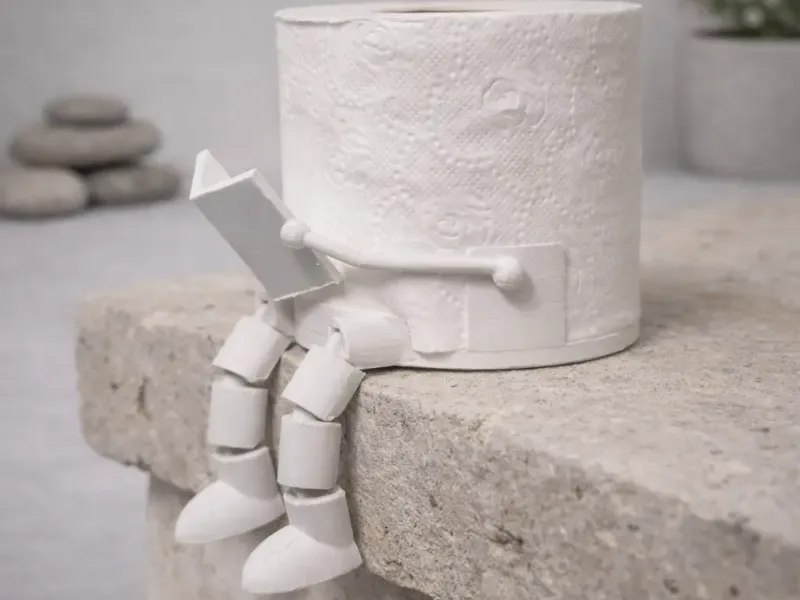 Toilet Paper Holder Buddy