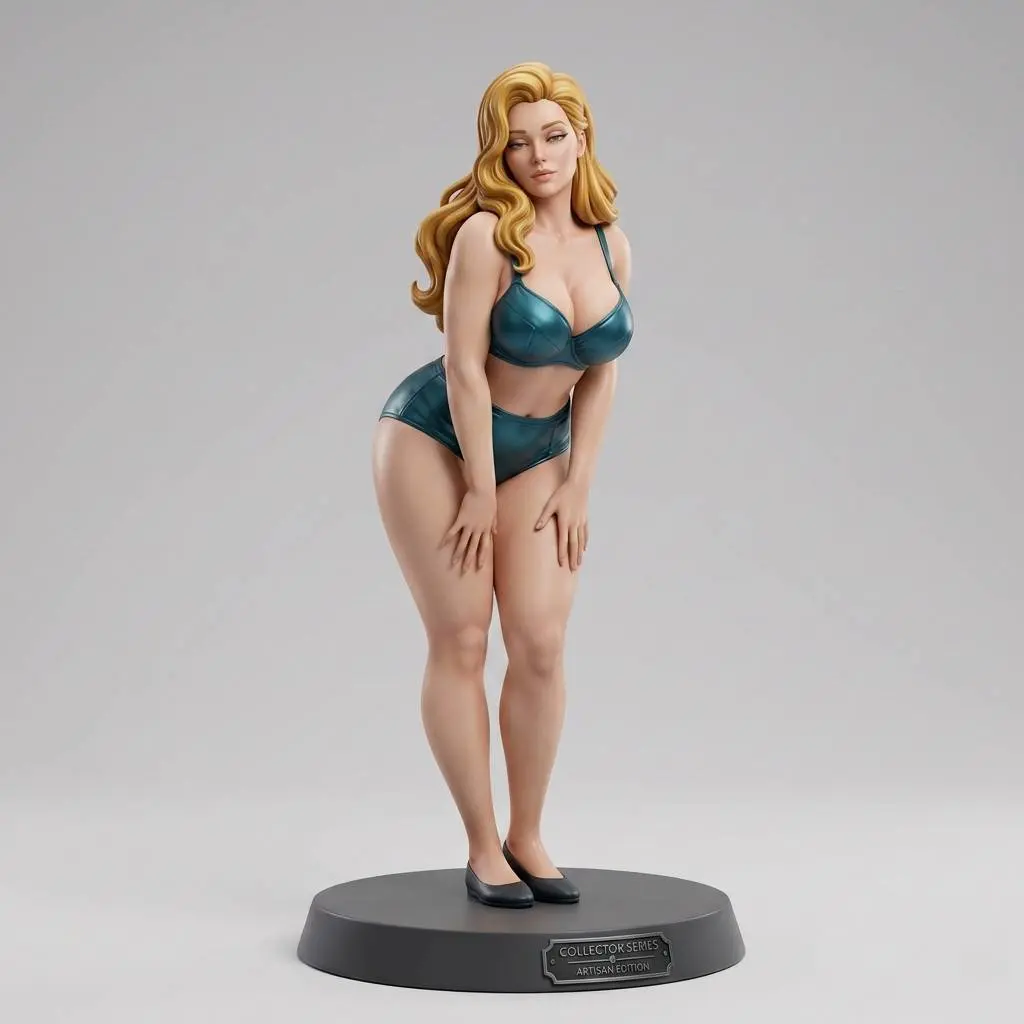 Emerald Allure – Ecchi Figurine