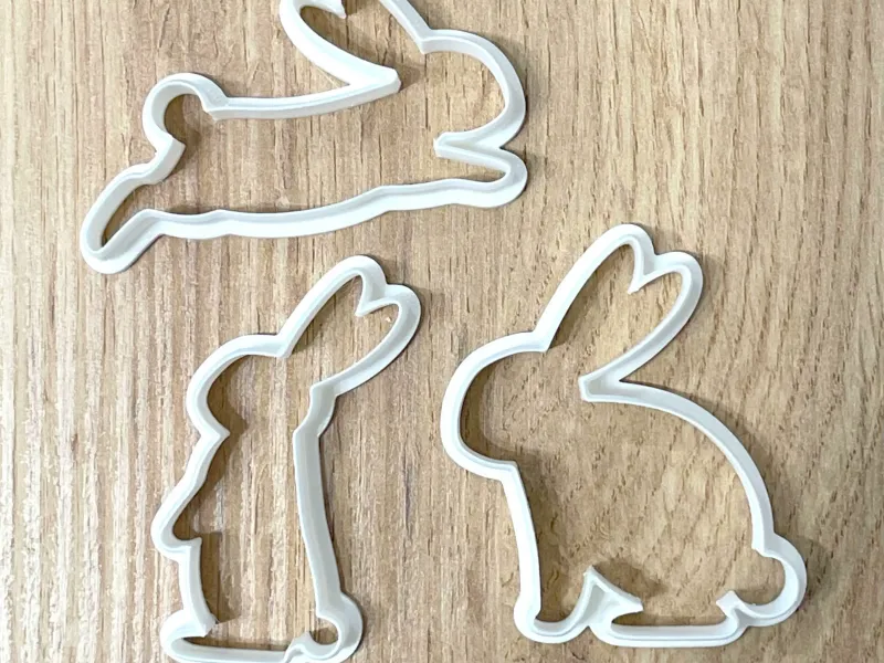 Stampino per conigli, Più forme, Pasqua, Conigli, Salto, Base