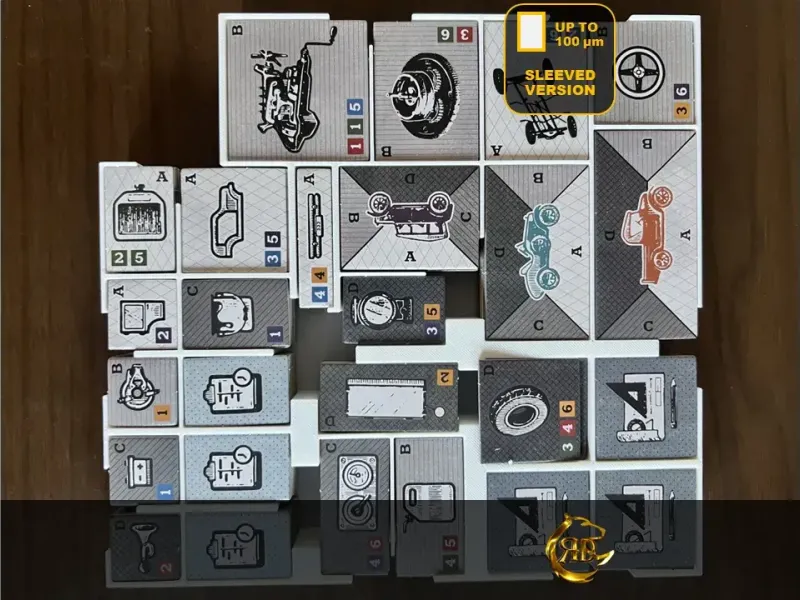 Horseless Carriage Board Game Organizer | SLEEVED Version
