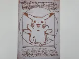 Pikachu Da Vinci-0