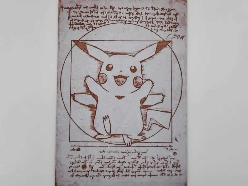 Pikachu Da Vinci