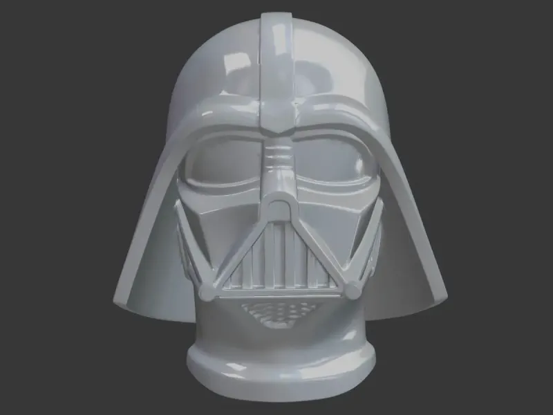 Darth Vader Helmet 3D Model – Star Wars Replica