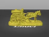 horse pulling wagon 2-3